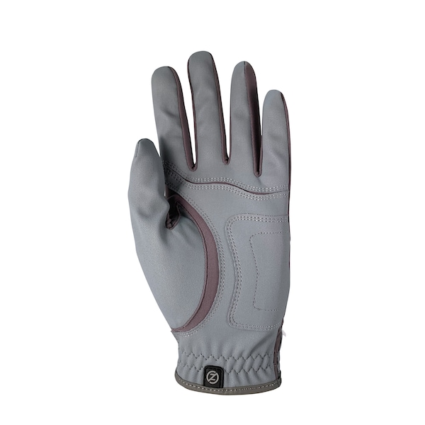 Men's Stryker Golf Glove, Grey/Orange